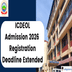 ICDEOL Admission 2026 Registration Deadline Extended; Apply Now @hpuniv.ac.in